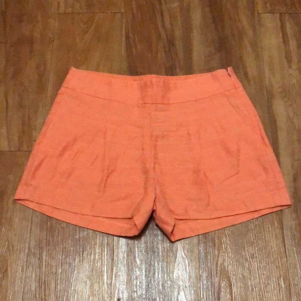 J. Crew Factory Orange Chino Shorts Size 0